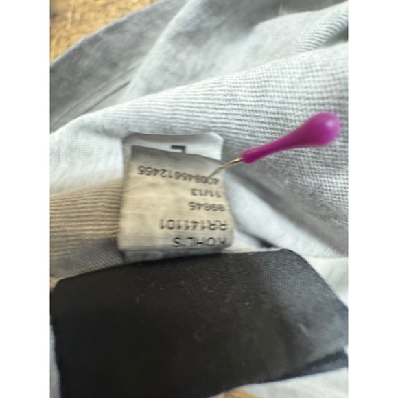 Rock & Republic Mens Gray Acid Wash Short Sleeve Polo Shirt Large RR141101 - Picture 8 of 8